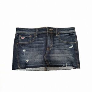 Hollister Blue Denim Skirt